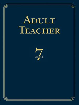 cover image of Adult Teacher
